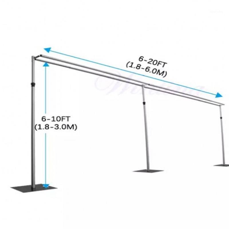 Party Decoration 3MX6M Doubled Hanger Wedding Backdrop Stand With Expandable Rods Frame Adjustable Stainless Steel Pipe Props
Party Decoration 3MX6M Doubled Hanger Wedding Backdrop Stand With Expandable Rods Frame Adjustable Stainless Steel Pipe Props