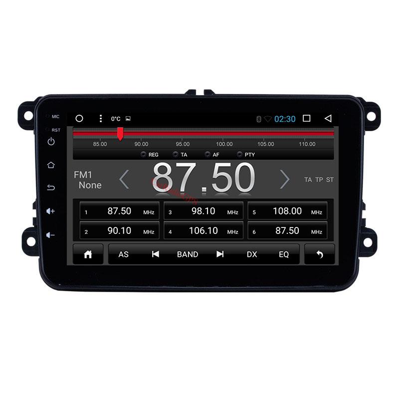 9 inch Android HD Touch Screen car dvd Radio Player for VW Volkswagen Universal SKODA Seat with GPS Navigation WIFI Music