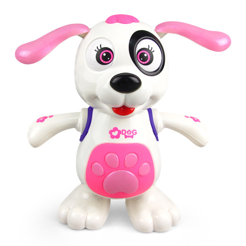 Electronics RobotsElectronic Robots Dog Toy Music Light Dance Walk Cute Baby Gift 3-4-5-6 Years Old Kids Toys Toddlers Animals B
