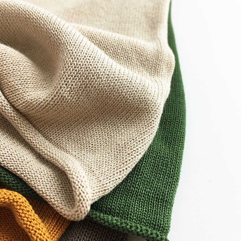 Children's middle pants summer Korean children's five-cent thin knit shorts baby 210702