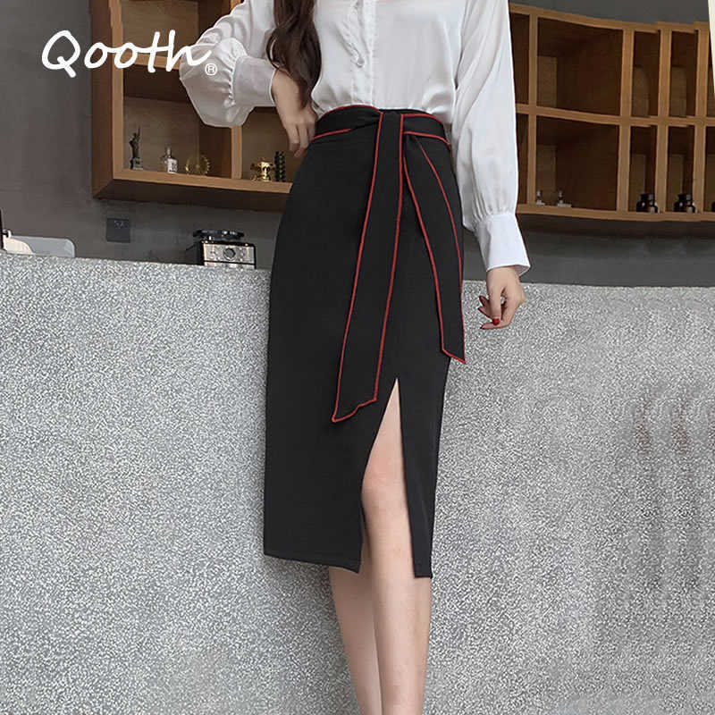 Qooth Office Lady Black Maxi Skirt Irregular Ruffles Split Skirts Summer Autumn Plus Size XXL High Waist Chiffon Elegant QT066 210609, Ball bown style
Qooth Office Lady Black Maxi Skirt Irregular Ruffles Split Skirts Summer Autumn Plus Size XXL High Waist Chiffon Elegant QT066 210609, Ball bown style