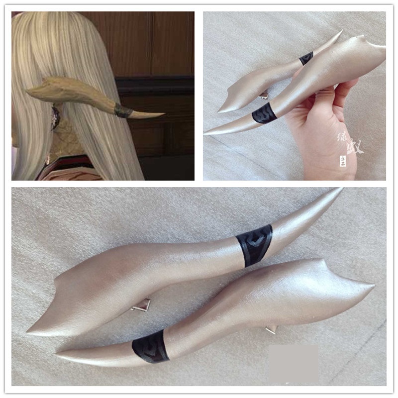 Costume Accessories1 Pair FF14 Final Fantasy XIV RAEN Cosplay Horns Dragon Horn s Head Clip Headwear Hairwear Cosplay Props Accessories Hai, Default color
Costume Accessories1 Pair FF14 Final Fantasy XIV RAEN Cosplay Horns Dragon Horn s Head Clip Headwear Hairwear Cosplay Props Accessories Hai, Default color