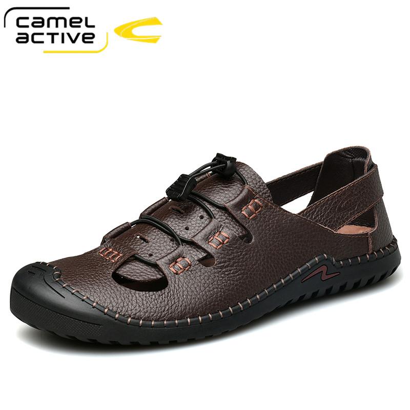 Sandals Camel Active Genuine Leather Men's Summer Hollow Shoes Sets Foot Comfortable Breathable Outdoor Casual, Black
Sandals Camel Active Genuine Leather Men's Summer Hollow Shoes Sets Foot Comfortable Breathable Outdoor Casual, Black