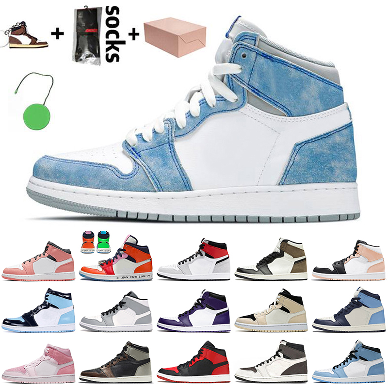 High OG Hyper Royal 1s With Box Women Mens Basketball Shoes Jumpman 1 Trainers Top Quality Retro University Blue Digital Pink Travis Sneakers
High OG Hyper Royal 1s With Box Women Mens Basketball Shoes Jumpman 1 Trainers Top Quality Retro University Blue Digital Pink Travis Sneakers