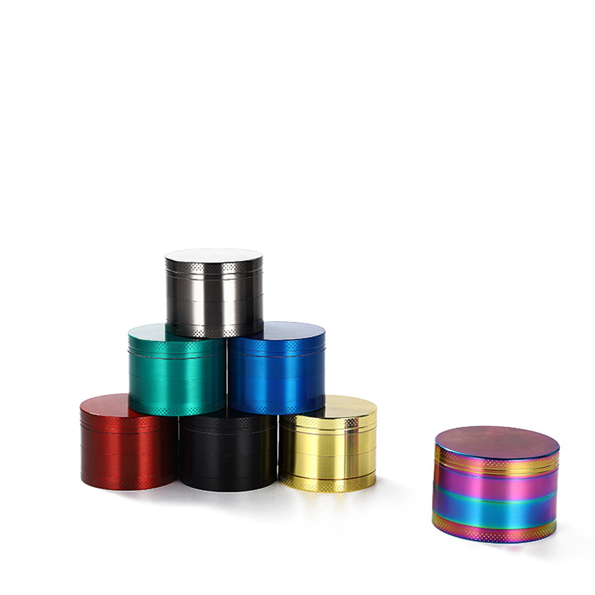 Smoking Accessories Tobacco Crushers 3/4 Layers 40mm/50mm/63mm 7 Colors Grinders Metal Zinc Alloy Herb Grinder by sea LLA765
Smoking Accessories Tobacco Crushers 3/4 Layers 40mm/50mm/63mm 7 Colors Grinders Metal Zinc Alloy Herb Grinder by sea LLA765