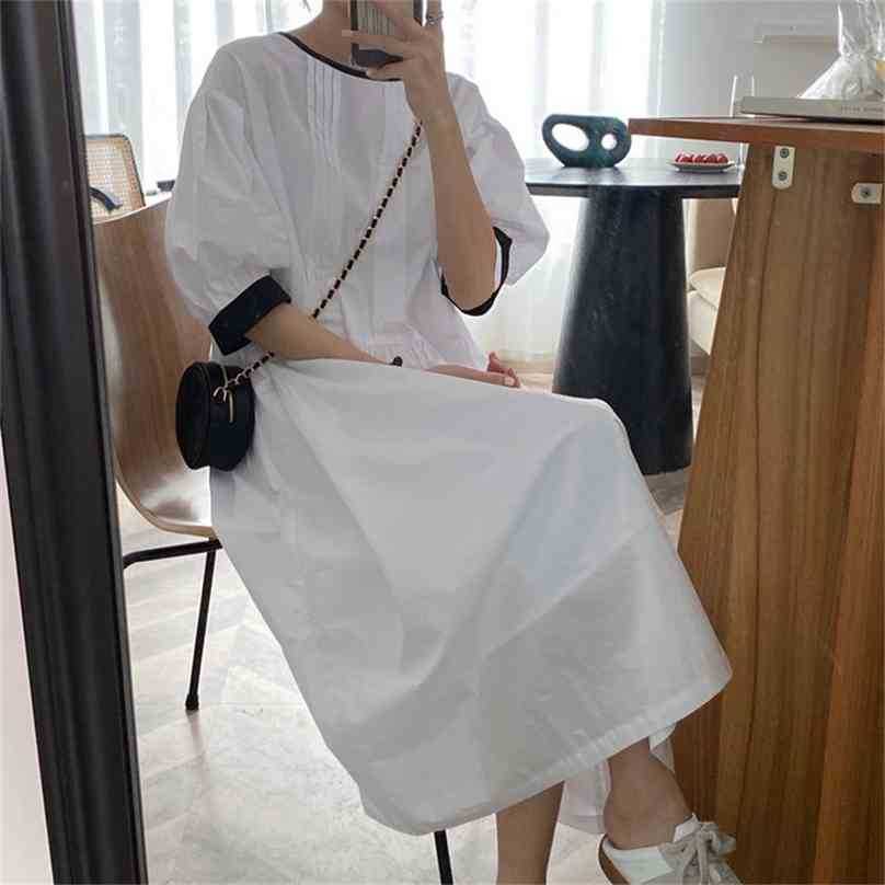 Chic Summer Patchwork Gentle Oversize Femme All Match Girls OL Vintage Elegance Streetwear Long Dresses Vestidos 210525, Black
Chic Summer Patchwork Gentle Oversize Femme All Match Girls OL Vintage Elegance Streetwear Long Dresses Vestidos 210525, Black