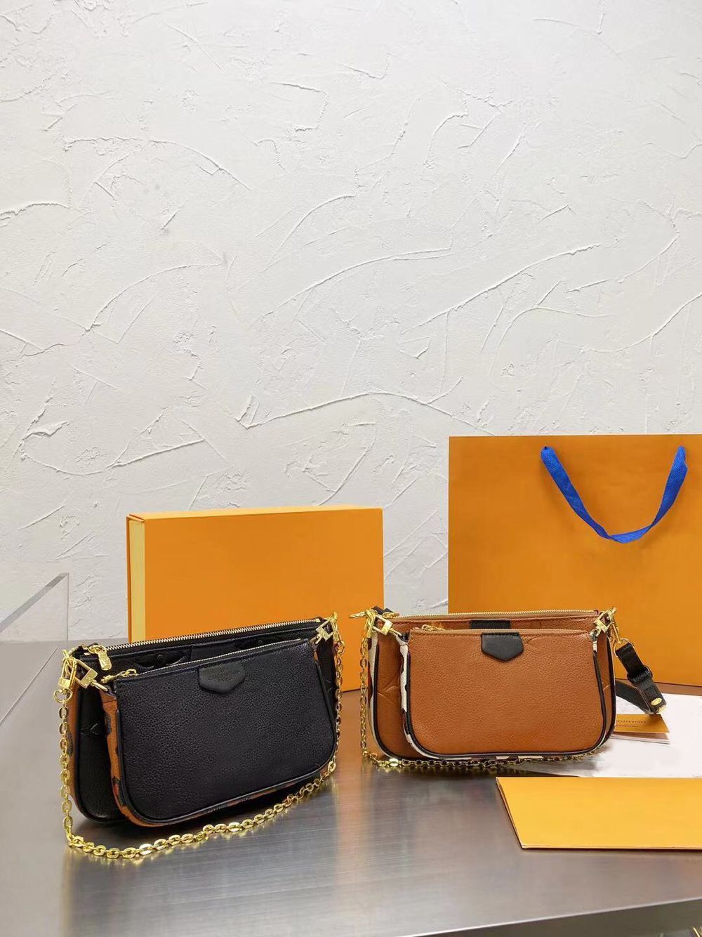2021 Multi Pochette Bag Shoulder Bags Crossbody Womens Handbags Purses Flower Leather Clutch Backpack Wallet Fashion Fannypack, Black
2021 Multi Pochette Bag Shoulder Bags Crossbody Womens Handbags Purses Flower Leather Clutch Backpack Wallet Fashion Fannypack, Black
