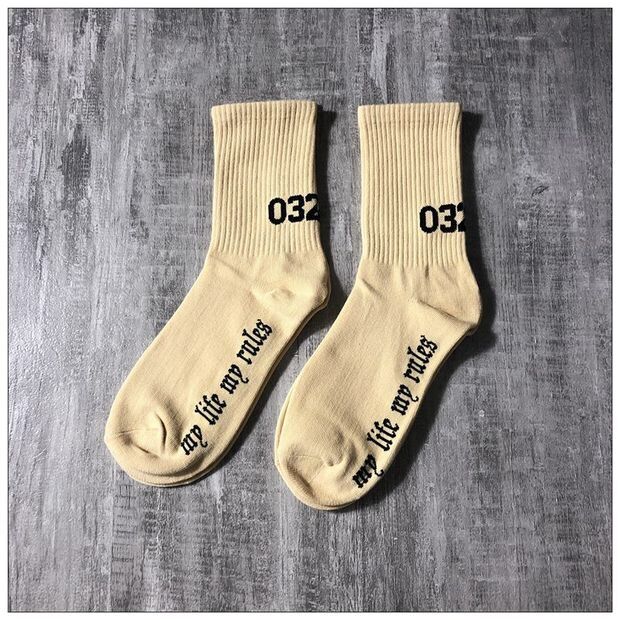 Hot Ulzzang Harajuku 032C Sock tide skateboard socks Cotton men women Socks striped jacquard stockings kanye west sock Size 36-43, Black
Hot Ulzzang Harajuku 032C Sock tide skateboard socks Cotton men women Socks striped jacquard stockings kanye west sock Size 36-43, Black
