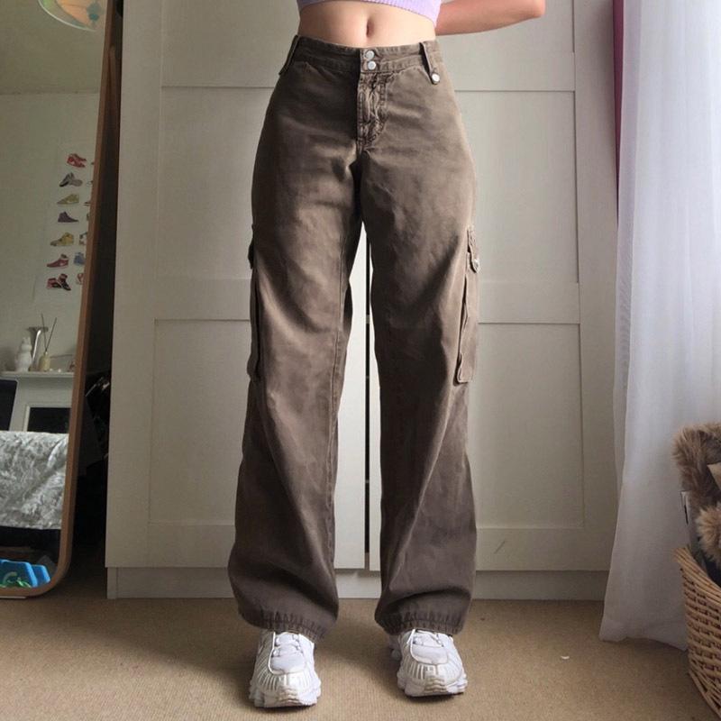 Women's Jeans Workwear Lace-up Multi-pocket Thin Loose Comfortable Mid-waist Y2K Retro Khaki Girl American Wide-leg Pants Women, Blue
Women's Jeans Workwear Lace-up Multi-pocket Thin Loose Comfortable Mid-waist Y2K Retro Khaki Girl American Wide-leg Pants Women, Blue