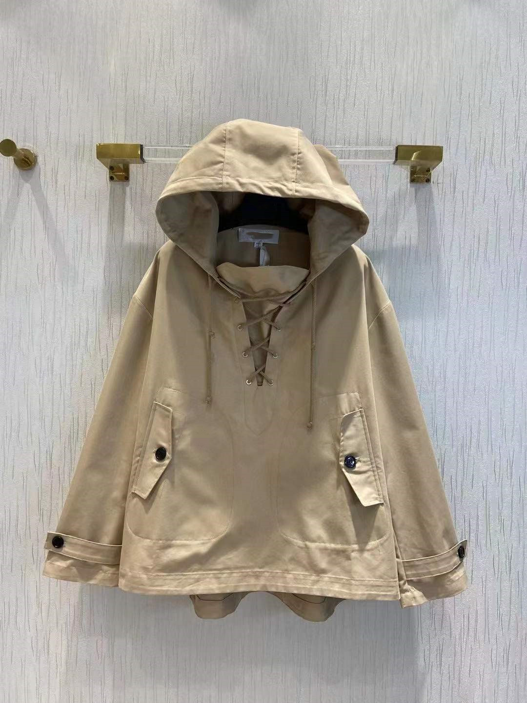 Milan Runway Jackets 2022 Spring Autumn Hooded Long Sleeve Panelled Women' Designer Coats Brand Same Style Outerwear 0112-12, Picture color
Milan Runway Jackets 2022 Spring Autumn Hooded Long Sleeve Panelled Women' Designer Coats Brand Same Style Outerwear 0112-12, Picture color