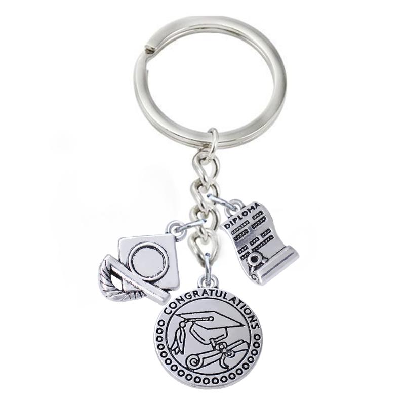Keychains Design Various Graduation Label Pendants DIY Key Rings Metal Dr. Cap Diploma Charm Chains Dropship
Keychains Design Various Graduation Label Pendants DIY Key Rings Metal Dr. Cap Diploma Charm Chains Dropship