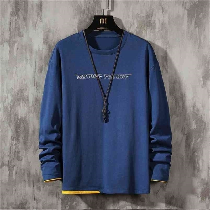 Long Sleeves Mens Tshirts Spring Autumn Clothes Man'S Classic T-shirt Top Tees High Quality 210716, Ds985 2
Long Sleeves Mens Tshirts Spring Autumn Clothes Man'S Classic T-shirt Top Tees High Quality 210716, Ds985 2