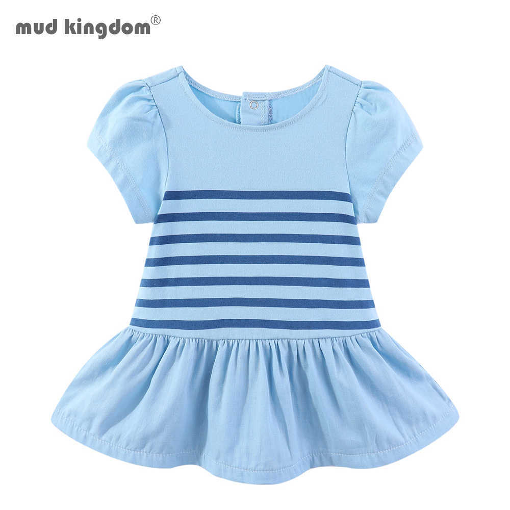 Mudkingdom Girls Dress Short Sleeves Striped Button Fashion Pleated Princess 210615, Blue
Mudkingdom Girls Dress Short Sleeves Striped Button Fashion Pleated Princess 210615, Blue