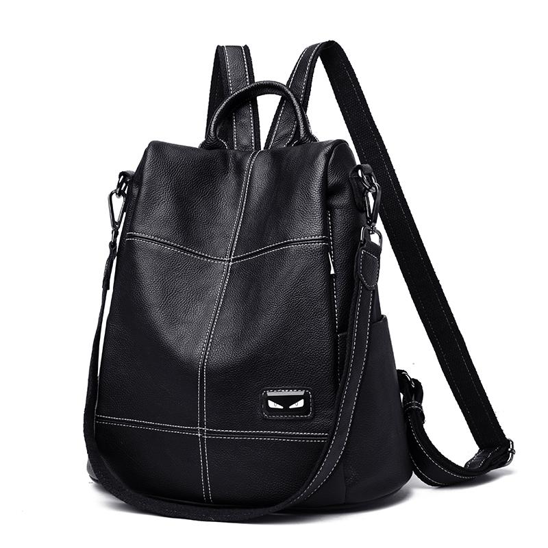 Outdoor Bags Genuine Leather Backpack Women 2021 Designer Fashion Weave Female Large Capacity Travel Bag 
Outdoor Bags Genuine Leather Backpack Women 2021 Designer Fashion Weave Female Large Capacity Travel Bag