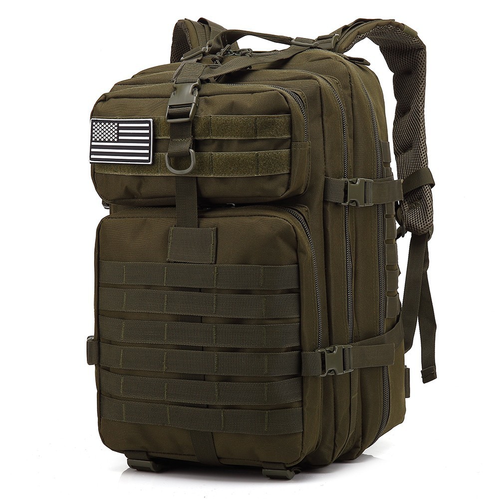 50L Large Capacity Man Army Tactical Backpacks Military Assault Bags Outdoor 3P EDC Molle Pack For Trekking Camping Hunting Bag, Black
50L Large Capacity Man Army Tactical Backpacks Military Assault Bags Outdoor 3P EDC Molle Pack For Trekking Camping Hunting Bag, Black