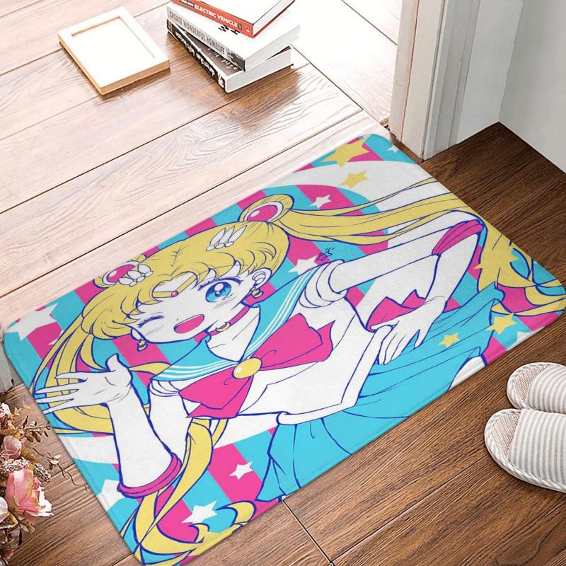 Carpets Moon Girl Japan Anime Doormat Bathroom Modern Polyeste Kitchen Balcony Carpet Plaid Dustproof Floor Rug Bath Mat
Carpets Moon Girl Japan Anime Doormat Bathroom Modern Polyeste Kitchen Balcony Carpet Plaid Dustproof Floor Rug Bath Mat