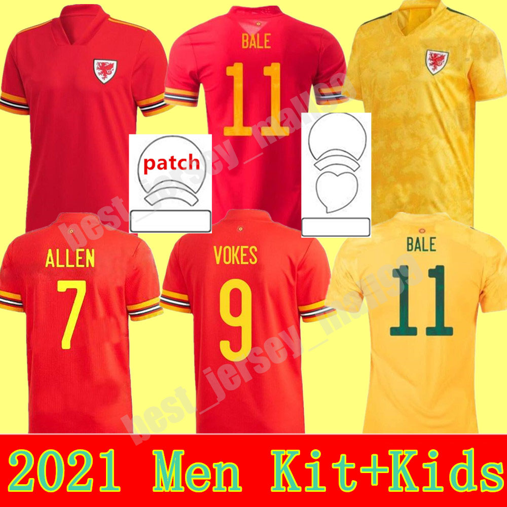 2021 Men Kids Kit wales soccer jerseys National Team HOME away BALE JAMES RAMSEY maillot de football shirts ALLEN VOKES Camiseta futol Uniform, Black;yellow
2021 Men Kids Kit wales soccer jerseys National Team HOME away BALE JAMES RAMSEY maillot de football shirts ALLEN VOKES Camiseta futol Uniform, Black;yellow