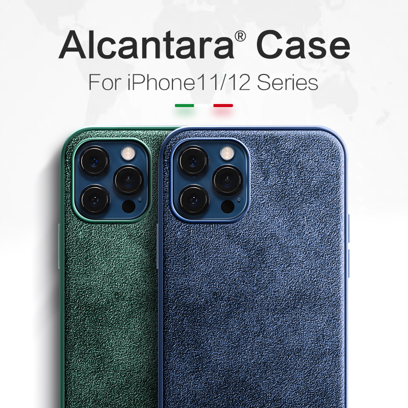 SanCore Alcantara Phone Case For iPhone 12 12Pro 12ProMax 12Mini 11 Pro Max Case X Xs XsMax Case Phone Bag Cover, Black
SanCore Alcantara Phone Case For iPhone 12 12Pro 12ProMax 12Mini 11 Pro Max Case X Xs XsMax Case Phone Bag Cover, Black