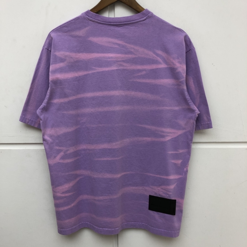 Tie dye Welldone T-shirt Men Women Top Version Rainbow Letters T shirt WE11DONE 210420