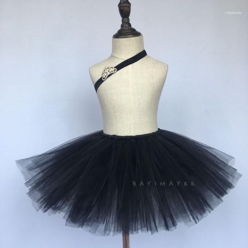 Skirts Baby Girls Black Tutu Kids Handmade Fluffy Tulle Skirt Ballet Pettiskirt With Crown Headband Set Summer Party Tutus11
Skirts Baby Girls Black Tutu Kids Handmade Fluffy Tulle Skirt Ballet Pettiskirt With Crown Headband Set Summer Party Tutus11