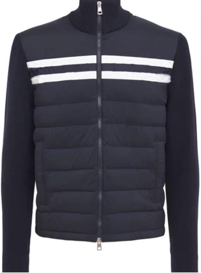 Men Down Sweatshirts Quilted Cardigan Designer Male Wool Nylon Outwear, Dustbag
Men Down Sweatshirts Quilted Cardigan Designer Male Wool Nylon Outwear, Dustbag