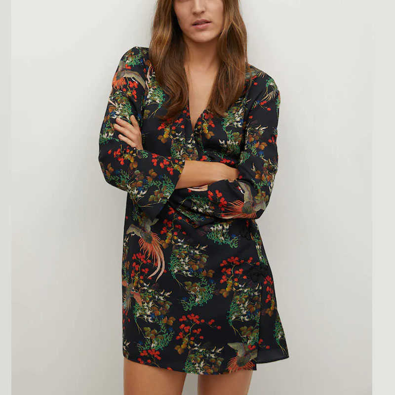 Za Oriental Print Mini Dress Women Long Sleeve Cross V Neck Elegant Party Dresses Woman Fashion Vintage Soft Short Vestido 210602, As picture
Za Oriental Print Mini Dress Women Long Sleeve Cross V Neck Elegant Party Dresses Woman Fashion Vintage Soft Short Vestido 210602, As picture