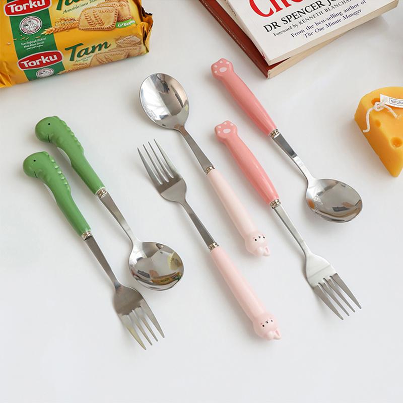 Dinnerware Sets Cartoon Bear Dragon Spoon Fork Chopsticks Cutlery Set For Kids School Cute Portable Stainless Steel Tableware Kitchen Utensi
Dinnerware Sets Cartoon Bear Dragon Spoon Fork Chopsticks Cutlery Set For Kids School Cute Portable Stainless Steel Tableware Kitchen Utensi