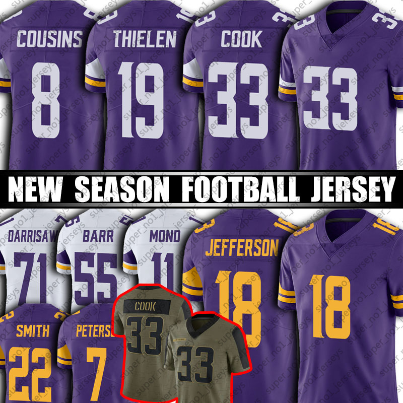 18 Justin Jefferson 33 Dalvin Cook 19 Adam Thielen Jersey Kirk Cousins Patrick Peterson Jones II Harrison Smith Football Jerseys Anthony Bar, Black;red
18 Justin Jefferson 33 Dalvin Cook 19 Adam Thielen Jersey Kirk Cousins Patrick Peterson Jones II Harrison Smith Football Jerseys Anthony Bar, Black;red