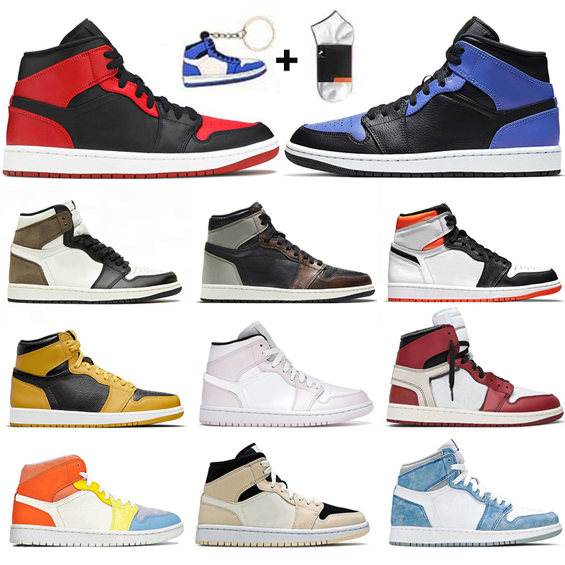 2021 With Socks Basketball Shoes Fashion Jumpman 1 1s Univeristy Blue High Dark Mocha White Mens Women Mid Hyper Royal To My First Coach Tra
2021 With Socks Basketball Shoes Fashion Jumpman 1 1s Univeristy Blue High Dark Mocha White Mens Women Mid Hyper Royal To My First Coach Tra