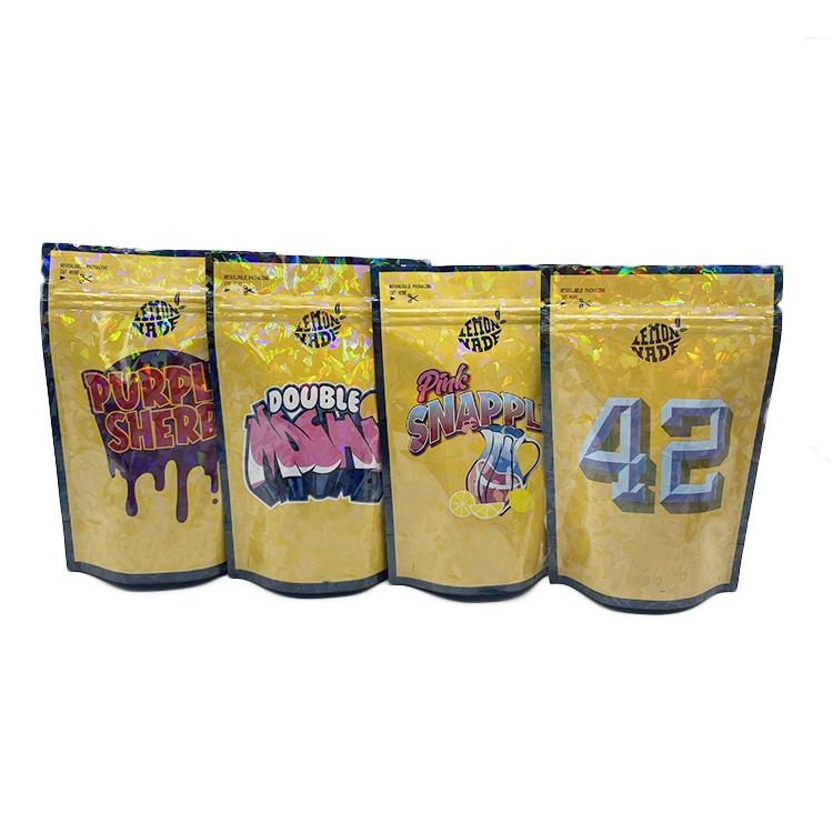 Empty Wholesale California Bag Lemonade SF 8th 3.5g Pink Snapple 42 Purple Sherb Double Mochi Zipper Mylar Stand Up Pouches Lemon nade Packaging
Empty Wholesale California Bag Lemonade SF 8th 3.5g Pink Snapple 42 Purple Sherb Double Mochi Zipper Mylar Stand Up Pouches Lemon nade Packaging