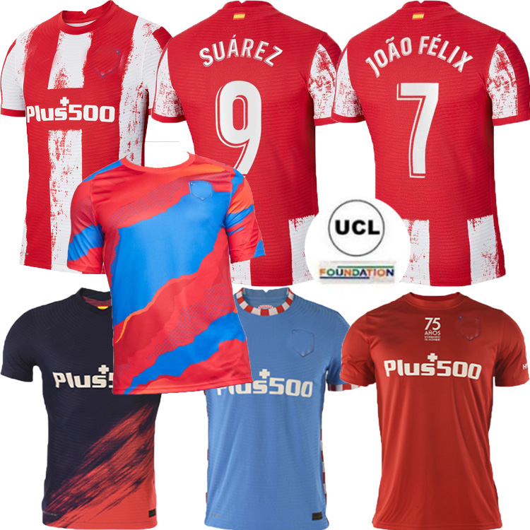 21 22 Atlético soccer jerseys MADRID JOAO FELIX 75th years 2021 2022 M. LLORENTE KOKE SUAREZ CORREA CARRASCO DE PAUL kids kit camiseta footb, Black;yellow
21 22 Atlético soccer jerseys MADRID JOAO FELIX 75th years 2021 2022 M. LLORENTE KOKE SUAREZ CORREA CARRASCO DE PAUL kids kit camiseta footb, Black;yellow