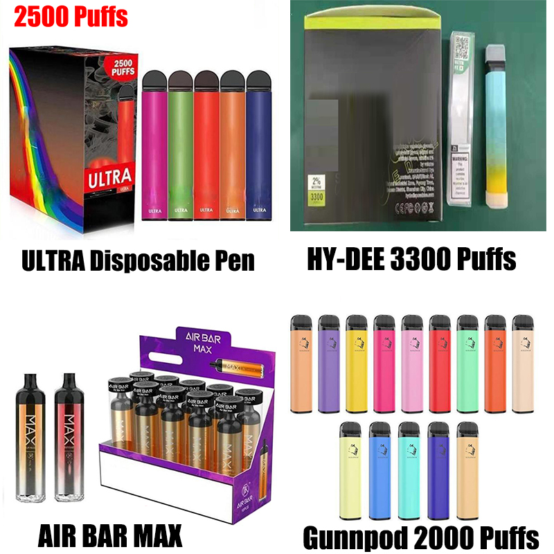 Disposable Vape Pen E cigarettes Gunnpod Air BAX Max Fumed ULTRA HY 3300 Puffs Flu Float 3000 18 Colors Flair Plus R&M LEGEND switch Prefill
Disposable Vape Pen E cigarettes Gunnpod Air BAX Max Fumed ULTRA HY 3300 Puffs Flu Float 3000 18 Colors Flair Plus R&M LEGEND switch Prefill