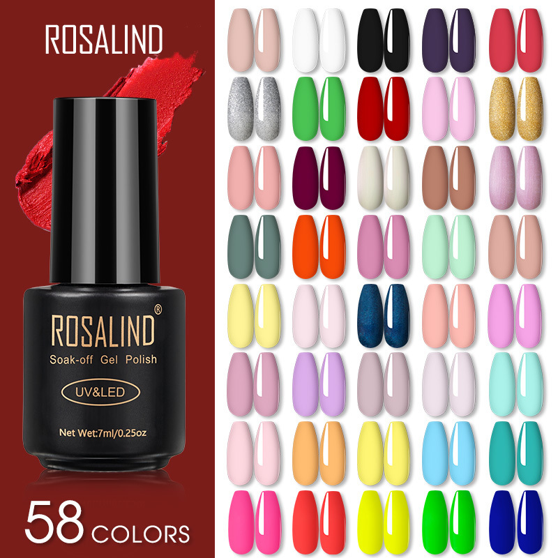ROSALIND Gel Nail Polish Lamp All For Nails Art Manicure With Matt Base Top Coat Semi Permanant Gellak Nail Gel Polish Varnishes, Multi
ROSALIND Gel Nail Polish Lamp All For Nails Art Manicure With Matt Base Top Coat Semi Permanant Gellak Nail Gel Polish Varnishes, Multi