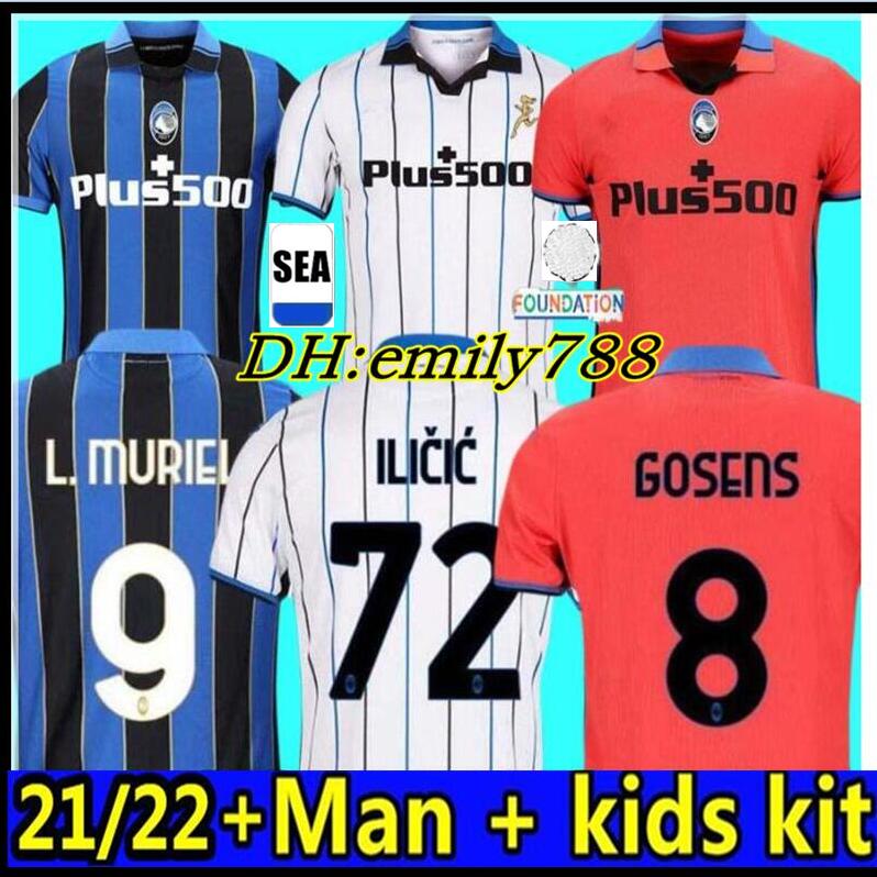 21 22 Atalanta soccer jerseys DUVAN ILICIC .MURIEL GOSENS 2021 2022 Romero MIRANCIHUK MALINOVSKYI football shirt top thailand maglia Men Ki, Black;yellow
21 22 Atalanta soccer jerseys DUVAN ILICIC .MURIEL GOSENS 2021 2022 Romero MIRANCIHUK MALINOVSKYI football shirt top thailand maglia Men Ki, Black;yellow