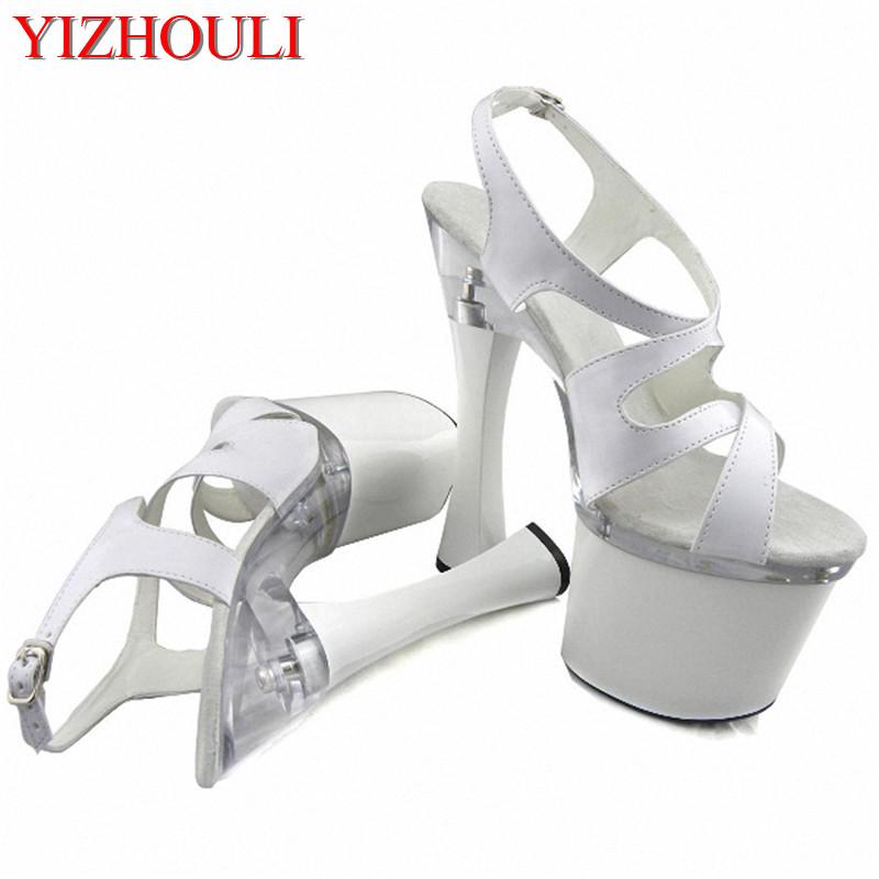 All-match Fashion Comfortable Thick Heel Sandals 18cm Show Spool Heels High-heeled Shoes 7 Inch Stiletto With Platform, Black
All-match Fashion Comfortable Thick Heel Sandals 18cm Show Spool Heels High-heeled Shoes 7 Inch Stiletto With Platform, Black