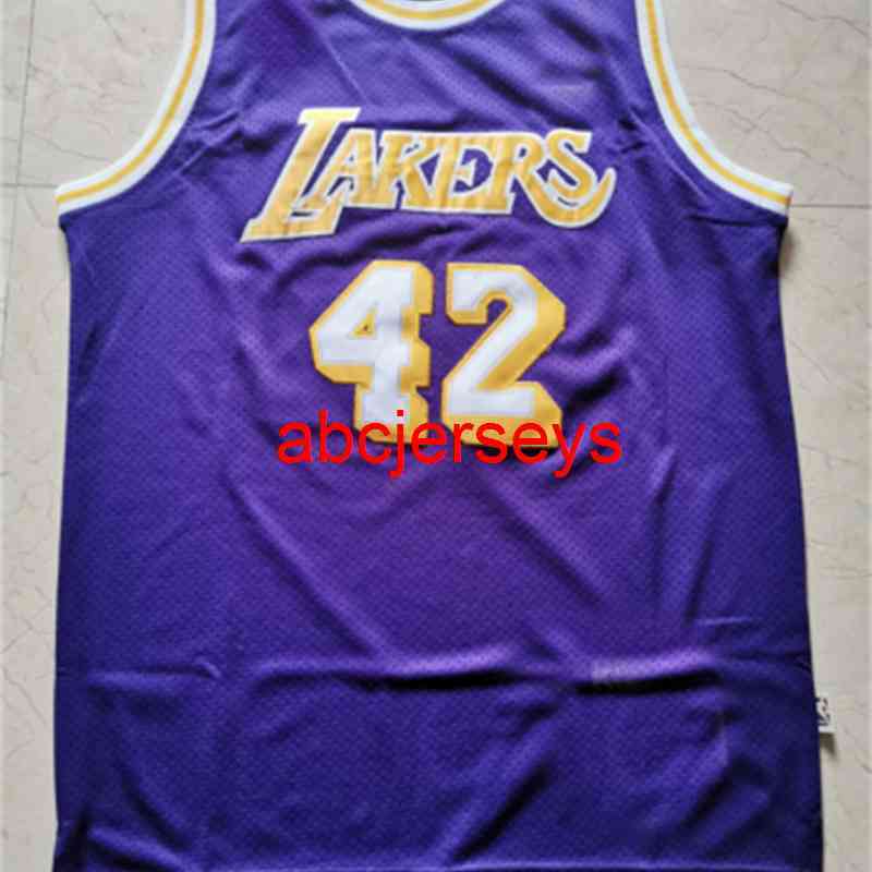 Full embroidery #42 James Worthy Purple Swingman Throwback Jersey Retro College Jersey XS-6XL
Full embroidery #42 James Worthy Purple Swingman Throwback Jersey Retro College Jersey XS-6XL