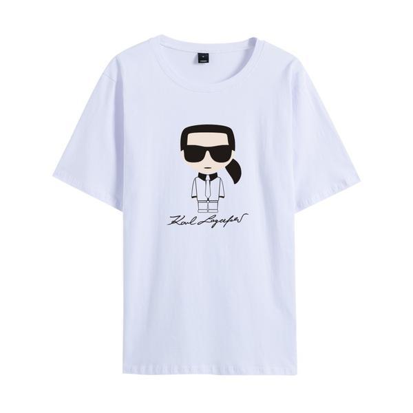 Men's and women's cotton karl printed round neck loose short-sleeved lagerfeld casual T-shirts, As pictures
Men's and women's cotton karl printed round neck loose short-sleeved lagerfeld casual T-shirts, As pictures