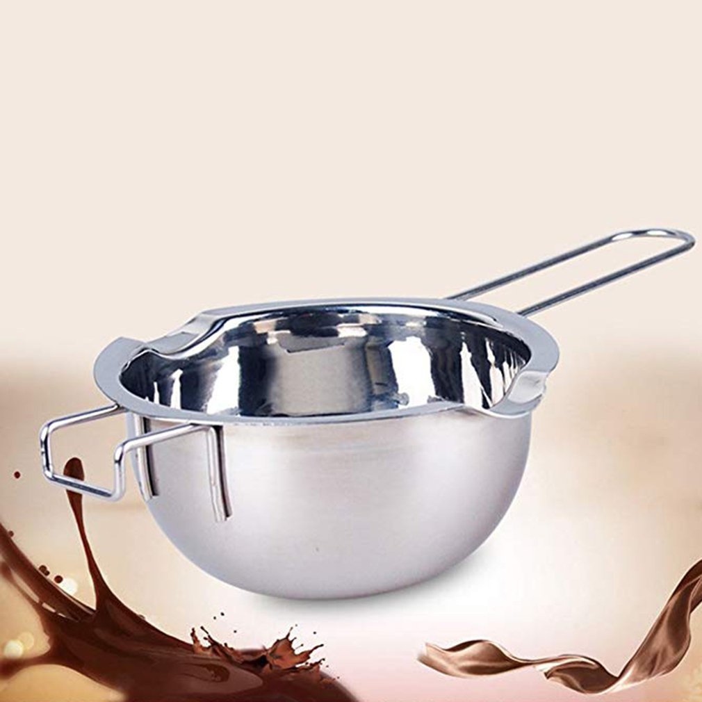 Rvs Double Boiler Chocolate Butter Universal Melting Pot Fondant Caramel Melt Boog Cheese Pan Heating Baking Tools