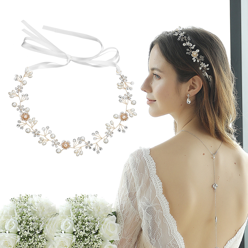 Crystal Bridesmaid Headdress Beads Bridal Headpiece For Women Jewelry Flower Bride Hair Pearl Wedding Combs Tiaras Headband
Crystal Bridesmaid Headdress Beads Bridal Headpiece For Women Jewelry Flower Bride Hair Pearl Wedding Combs Tiaras Headband