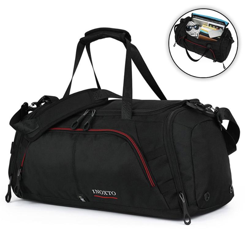 Outdoor Bags KoKossi Profession Travel Large Capacity Handle Bag Multifunctional Gym Fitness Hand Luggage Men Women Weekend Duffle, Black
Outdoor Bags KoKossi Profession Travel Large Capacity Handle Bag Multifunctional Gym Fitness Hand Luggage Men Women Weekend Duffle, Black