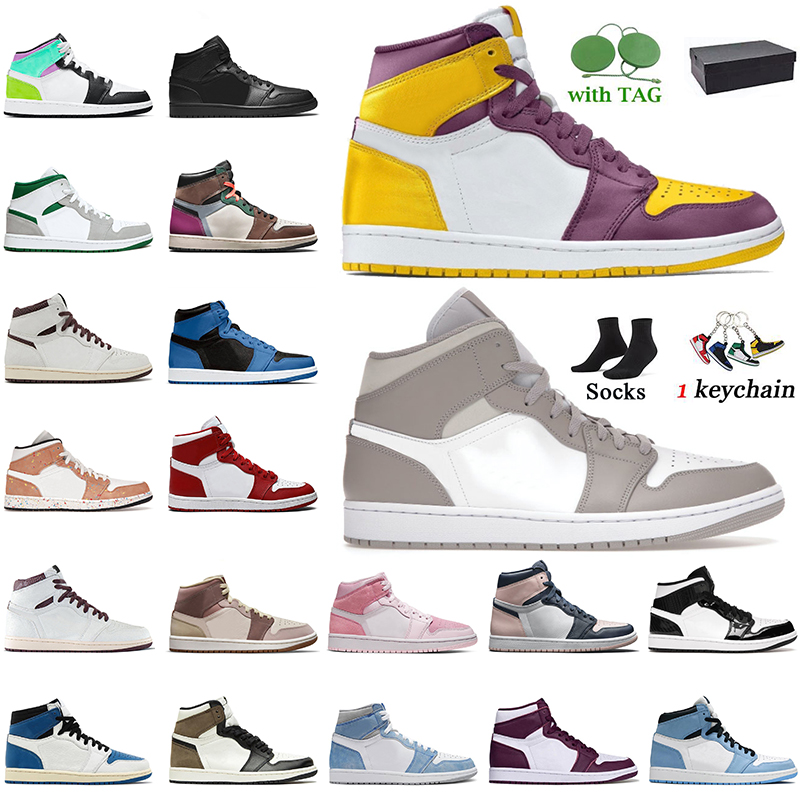 Retro Mens High Basketball Shoes Women Men Jumpman 1 1s Brotherhood Mid Linen A Ma Maniere Sneakers Carbon Fiber University Blue UNC Cactus Jacks Fragment Trainers, A22 mid grey pine green 36-46
Retro Mens High Basketball Shoes Women Men Jumpman 1 1s Brotherhood Mid Linen A Ma Maniere Sneakers Carbon Fiber University Blue UNC Cactus Jacks Fragment Trainers, A22 mid grey pine green 36-46