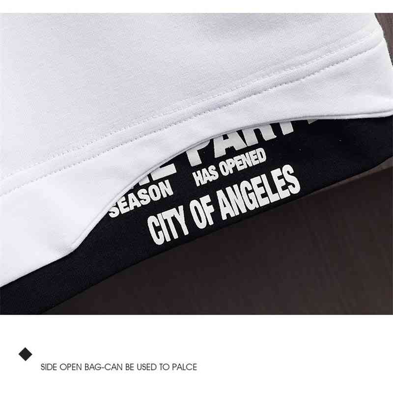 4 Colors Short Sleeve Men's T-Shirt Summer Fashion Patchwork Tshirt men Classic O-NECK Tops High Quality Harajuku male Tee Shirt 210603