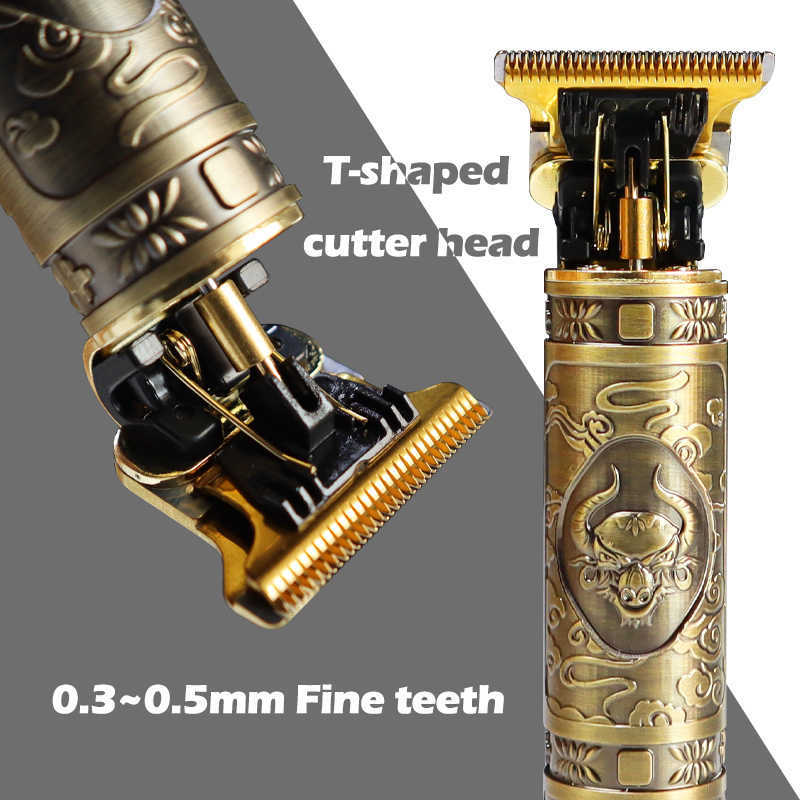 Electric shaver Razor men's beard trimmer hair clipper face hair trimmer razor for facial cleaning T type blade clipper P0817