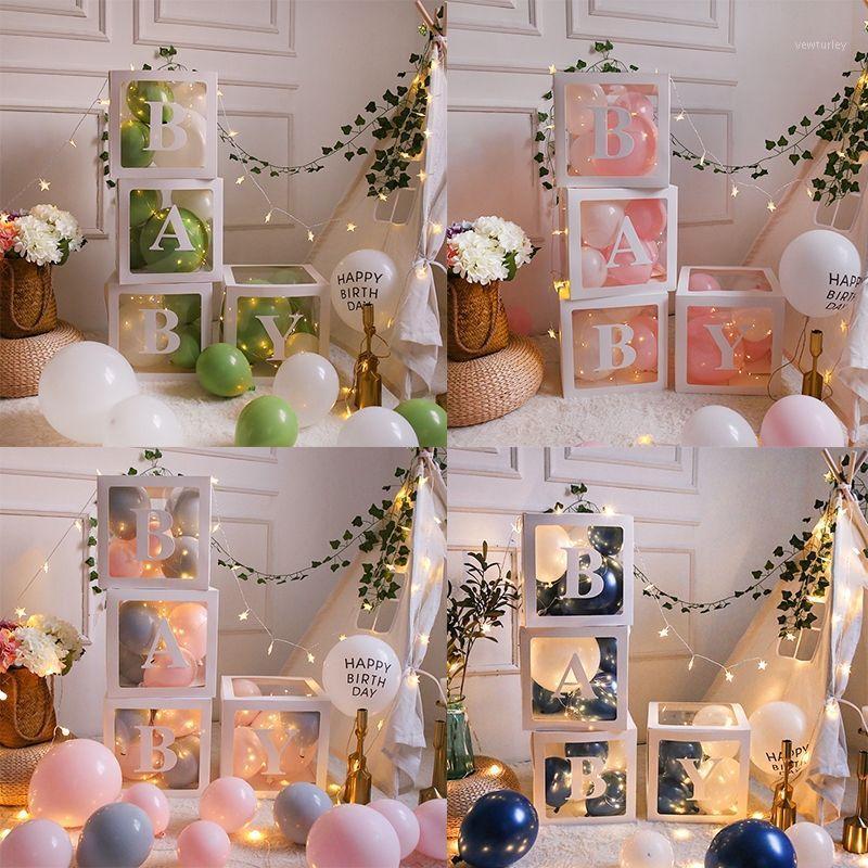 Party Decoration DIY Alphabet 26 Letter Balloons Box Transparent Name Wedding Boxes 1st Birthday Decor Macaron Baby Shower Supplies
Party Decoration DIY Alphabet 26 Letter Balloons Box Transparent Name Wedding Boxes 1st Birthday Decor Macaron Baby Shower Supplies