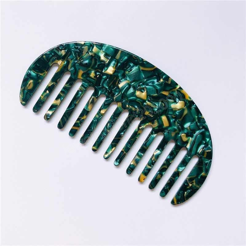Korean Tortoise Shell Acetate Hair Combs Hairdressing Comb Brush For Women Girls Hair Styling Tool