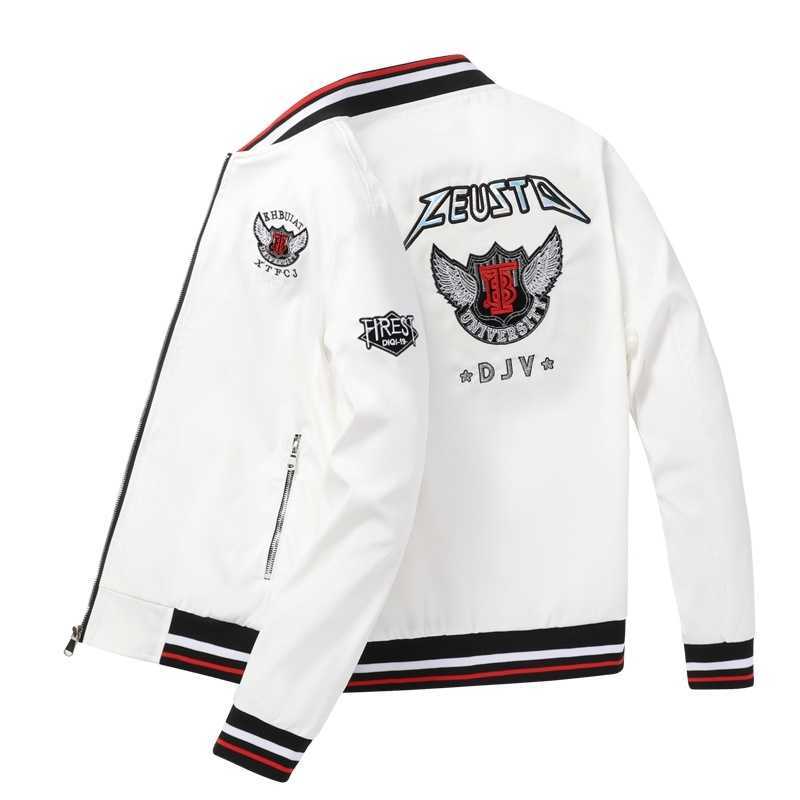 Chao brand 2021 new jacket men's Embroidered Flower slim autumn Baseball Jacket 2128, Black;brown
Chao brand 2021 new jacket men's Embroidered Flower slim autumn Baseball Jacket 2128, Black;brown