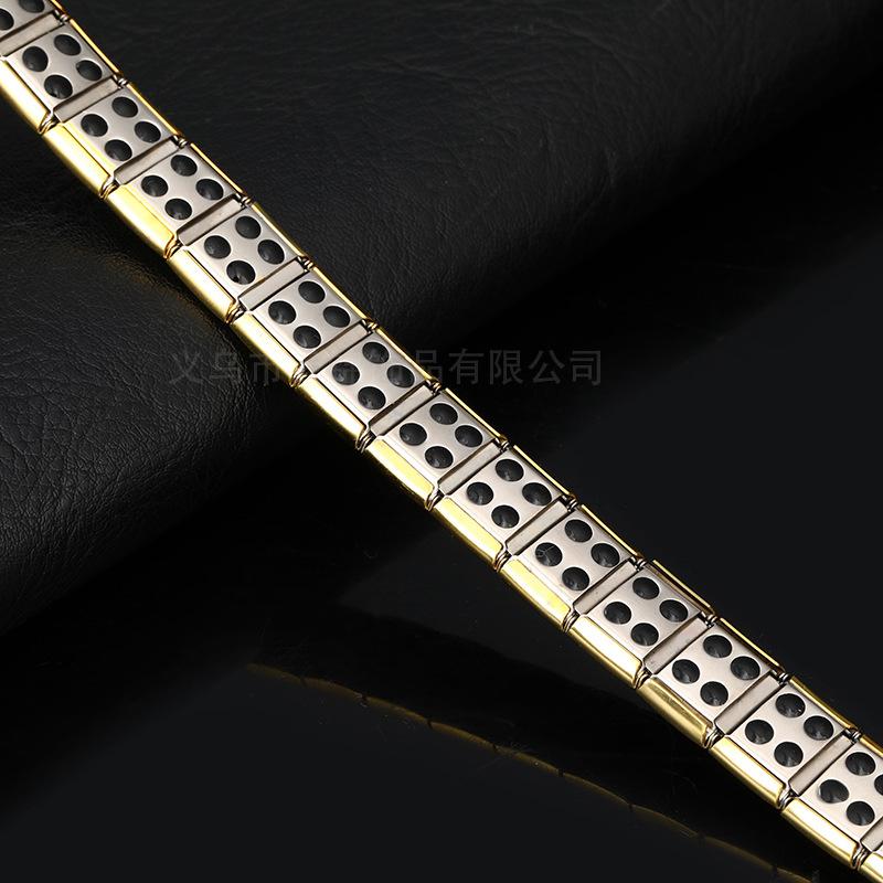 Link, Chain Twisted Stainless Steel Magnetic Bracelet For Women Healing Bangle Balance Health Men Care Jewelry