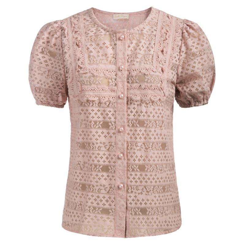 Women' T-Shirt Summer 2022 Womens Tops Semi See-Through Lace Top Blouses Patchwork Sleeveless Solid Shirt Crew Neck Button-Up Short Sleeve
Women' T-Shirt Summer 2022 Womens Tops Semi See-Through Lace Top Blouses Patchwork Sleeveless Solid Shirt Crew Neck Button-Up Short Sleeve
