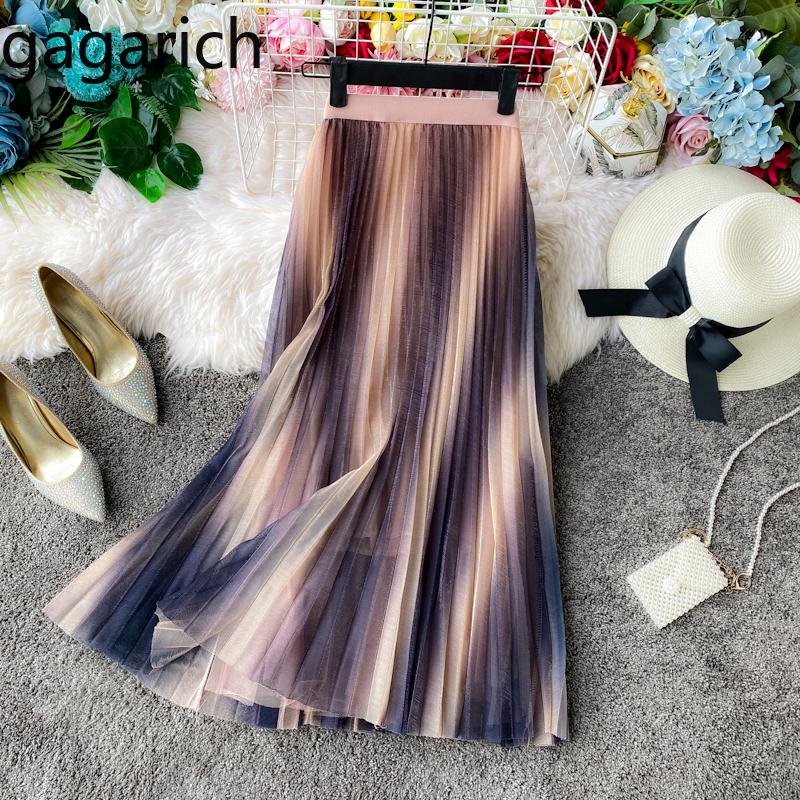 Skirts Gagarich Women Lady Spring Summer Elastic Waist Mesh Pleated Jupe Femme Fashion Half Length Skirt Elegant, Beige
Skirts Gagarich Women Lady Spring Summer Elastic Waist Mesh Pleated Jupe Femme Fashion Half Length Skirt Elegant, Beige