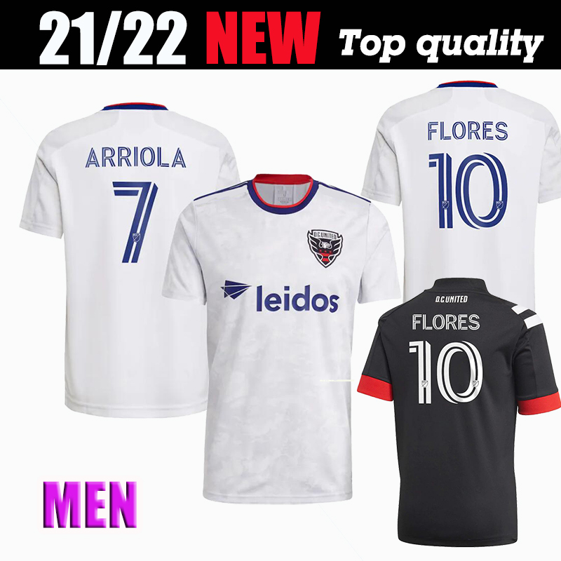 2021 DC United MLS adult Soccer Jersey 21 22 Mens #9 KAMARA GRESSEL Uniform Washington #10 FLORES ARRIOLA Football Shirts
2021 DC United MLS adult Soccer Jersey 21 22 Mens #9 KAMARA GRESSEL Uniform Washington #10 FLORES ARRIOLA Football Shirts